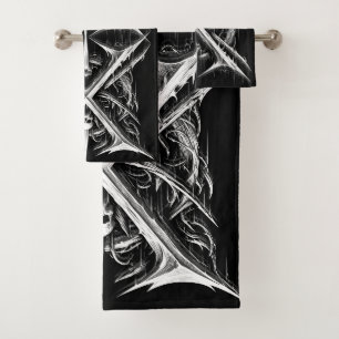 Death Metal Headbanger - Heavy MetalHeads Bad Handdoek