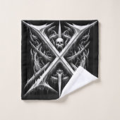 Death Metal Headbanger - Heavy MetalHeads Bad Handdoek (Wasdoekje)