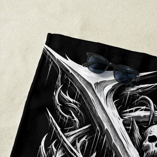 Death Metal Headbanger - Heavy MetalHeads Strandlaken (In situ)