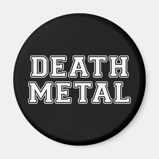 Death Metal Magneet (Voorkant)