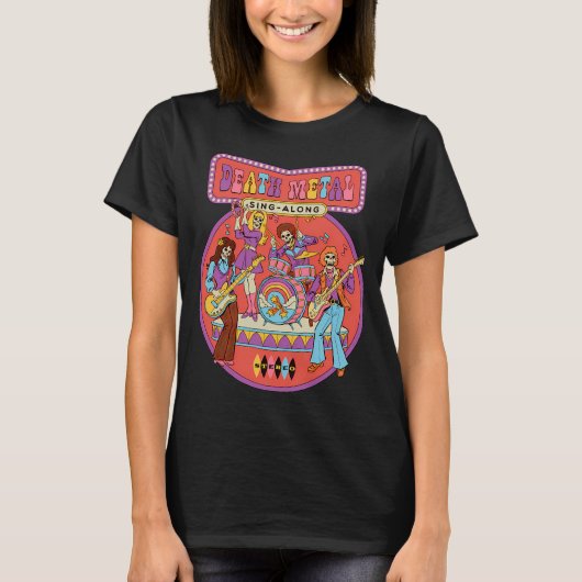 Death Metal Meezingang T-shirt (Voorkant)