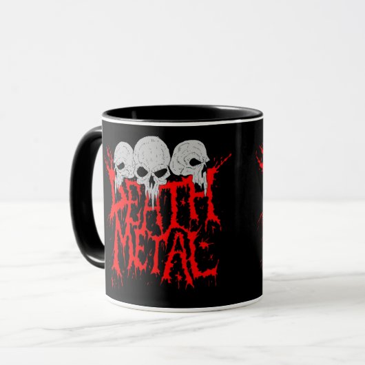 Death Metal Mok (Voorkant links)