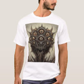 Death Metal Monstrous Creature T-shirt (Voorkant)