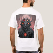 Death Metal Monstrous Creature T-shirt (Achterkant)