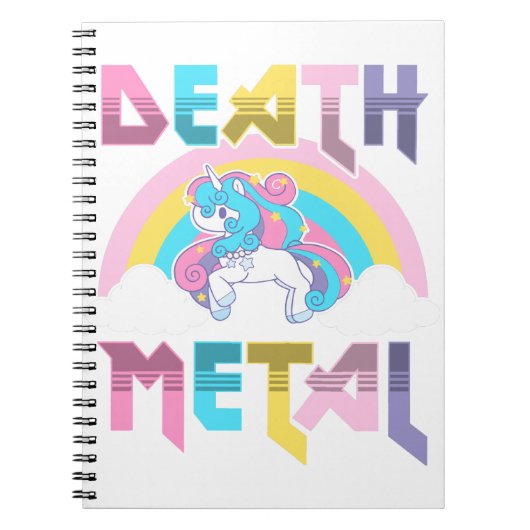 Death Metal Notitieboek (Voorkant)
