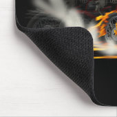 Death Metal Riders Motorfiets Fire Bike Muismat (Hoek)