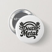 Death Metal Ronde Button 5,7 Cm (Voorkant /achterkant)