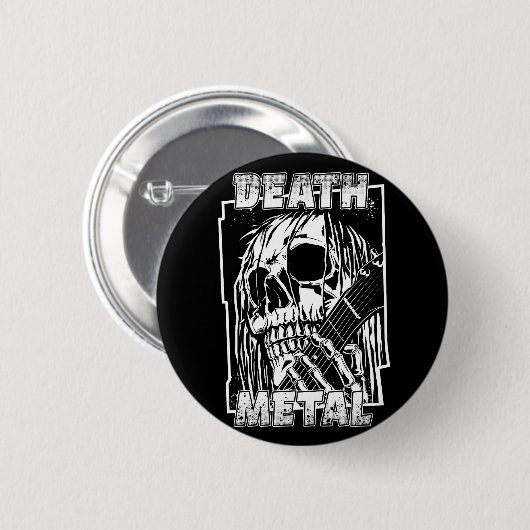 Death Metal Ronde Button 5,7 Cm (Voorkant /achterkant)
