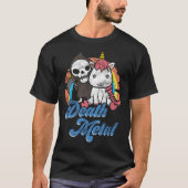 Death Metal Unicorn Rainbow T-shirt (Voorkant)
