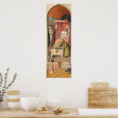 Death & Miser - Hieronymus Bosch Fine Art Poster (Keuken)