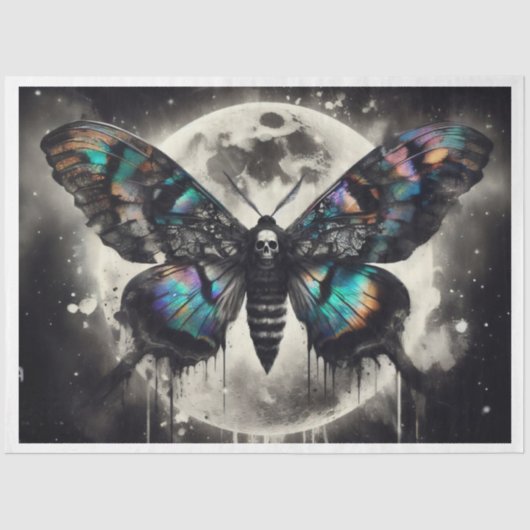 Death Moth 2.0 Tissuepapier (Voorkant)