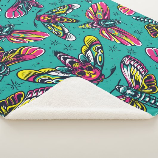 Death Moth Sherpa Deken (3/4)