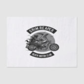 Death Motorcycle Club Tissuepapier (Voorkant)