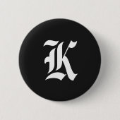 Death Note "K Kira Ronde Button 5,7 Cm (Voorkant)