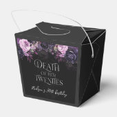 Death Of Her Twenties 30th Birthday Party Bedankdoosjes (Achterkant)