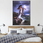 Death of Sappho by Miguel Carbonell Selva Canvas Afdruk (Insitu (Slaapkamer))
