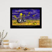 Death on the Agarose Plains Poster (Keuken)