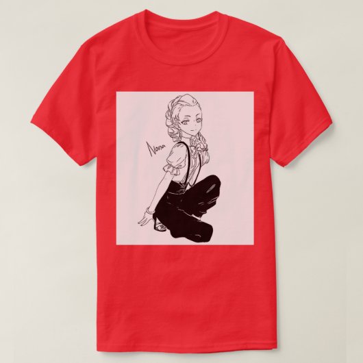 Death Parade Nona Mono Classic TShirt (Design voorkant)