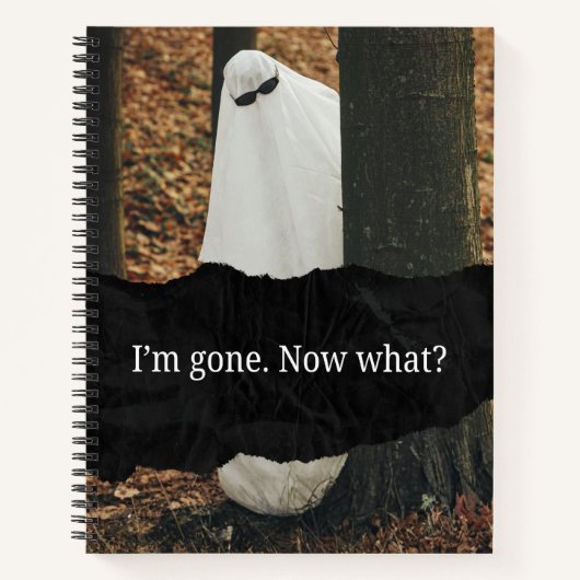 Death Planner/ I'm gone  now what? Notitieboek (Voorkant)