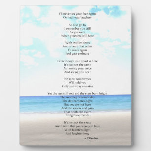 Death Poem Fotoplaat