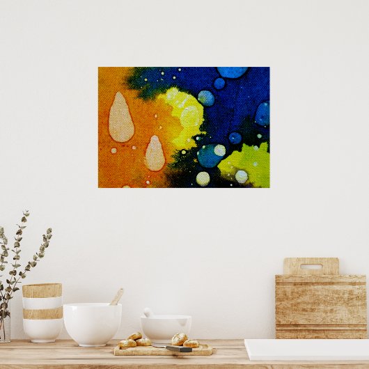 Death Polychromoptic by Michael Moffa Poster (Keuken)