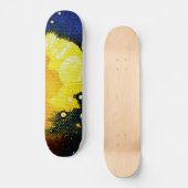 Death Polychromoptic by Michael Moffa Skateboard (Voorkant)