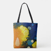 Death Polychromoptic by Michael Moffa Tote Bag (Achterkant)