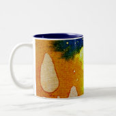 Death Polychromoptic by Michael Moffa Tweekleurige Koffiemok (Links)