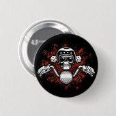 Death Rider - Dice Ronde Button 5,7 Cm (Voorkant /achterkant)