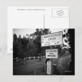 Death Riders cross Markleeville Creek Briefkaart (Voorkant / Achterkant)