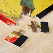 Death Rides de Night westerne boekomslag Legpuzzel (Zijkant)