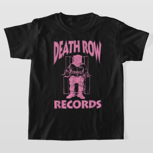 Death Row Records Logo roze T-Shirt.png T-shirt (Laagn)
