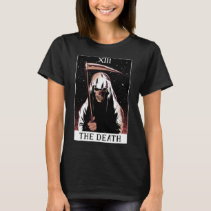 Death Skeleton Sense Reaper Tarot Witchcraft T-shirt