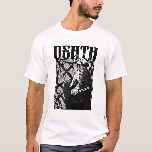 Death skeleton t-shirt (Voorkant)