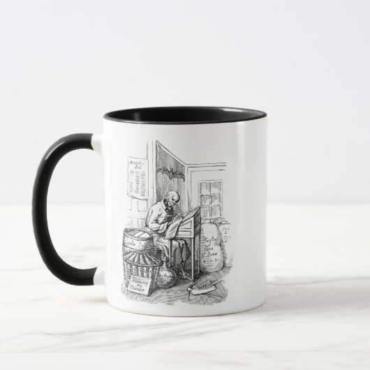 Death Skeleton Writing List Macabre Horror Art Mok (Links)