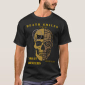 Death Smiles Combat Engineer Skull Shirt (Voorkant)