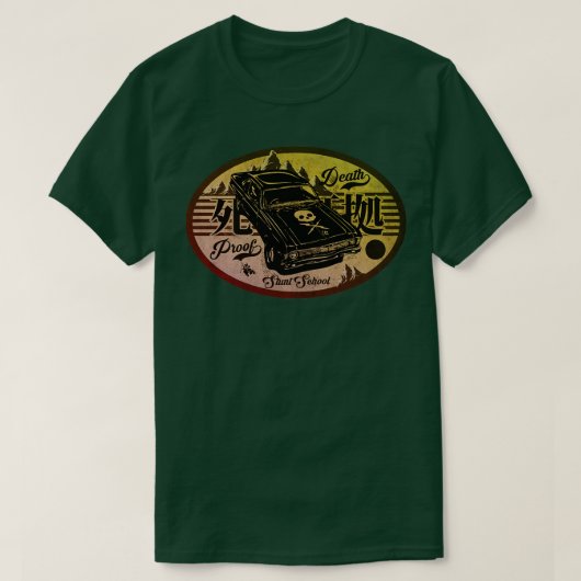 Death Speed School Label T-shirt (Design voorkant)