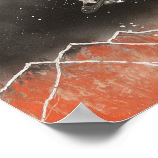 "Death Star" / Artist: Ben Anders Poster (Hoek)