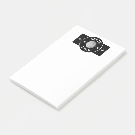 Death star post-it® notes (Schuin)