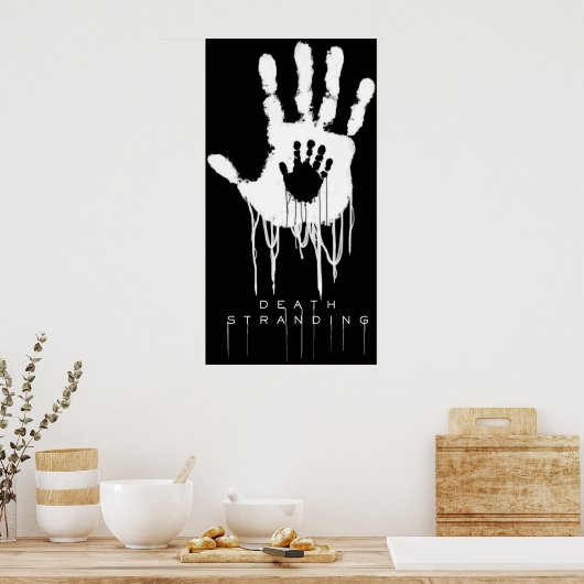 Death Stranding Hand v2 Poster (Keuken)