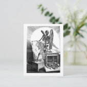Death Studies Mans Anatomy briefkaart (Staand voorkant)