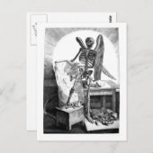 Death Studies Mans Anatomy briefkaart (Voorkant / Achterkant)