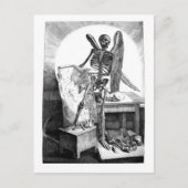 Death Studies Mans Anatomy briefkaart (Voorkant)
