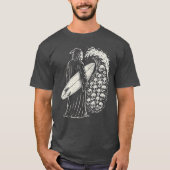 Death Surfer Skulls Dark Wave T-shirt (Voorkant)