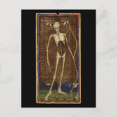 Death Tarot Card Briefkaart (Voorkant)