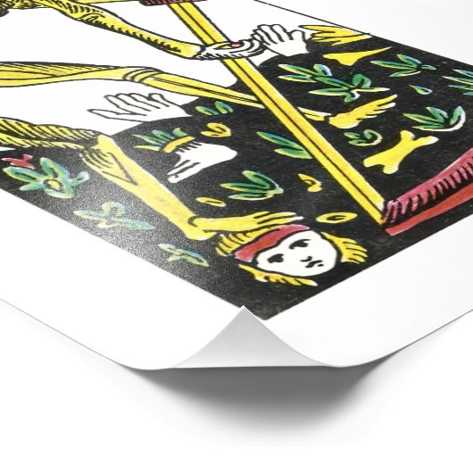 Death Tarot Card Foto Afdruk (Hoek)