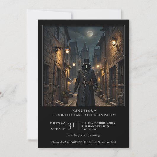 Death Tarot Kaart Halloween Party (Voorkant)