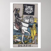 Death Tarot Kaart Poster (Voorkant)