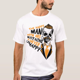 Death Tate of hipster cithappy barbu T-shirt
