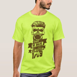 Death Tate of hipster citshave november 1789 T-shirt